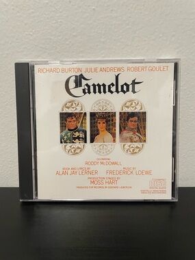 Camelot CD Original Cast Recording Broadway Musical Richard Burton Columbia CBS